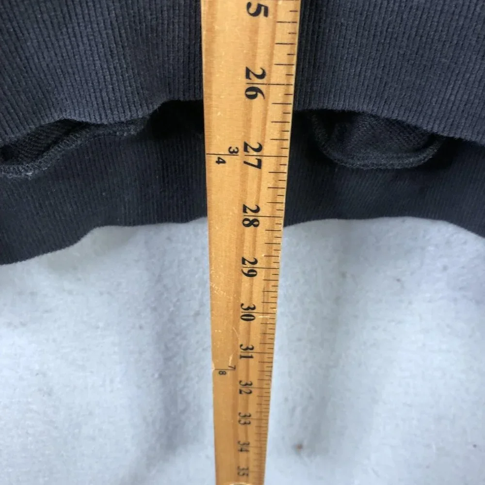 LF The Brand Hoodie Womens S Black Cold Shoulder Straps Punk Gothic Streetwear - Picture 4 of 12